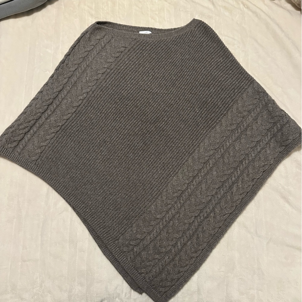 J Jill Poncho Sweater